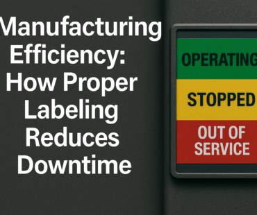Manufacturing Efficiency: How Proper Labeling Reduces Downtime
