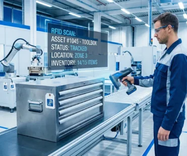 RFID Asset Tracking: How to Track Equipment & Tools in Manufacturing