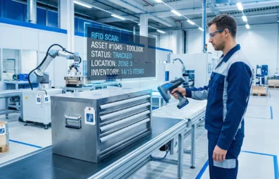 RFID Asset Tracking: How to Track Equipment & Tools in Manufacturing
